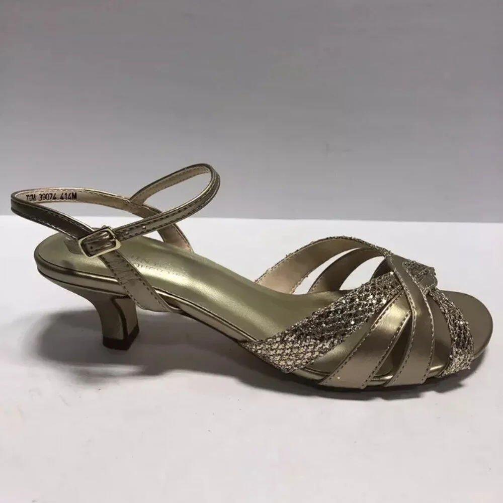 Touch Ups Women’s Jane, Ankle Strap Sandals, Size 7.5M